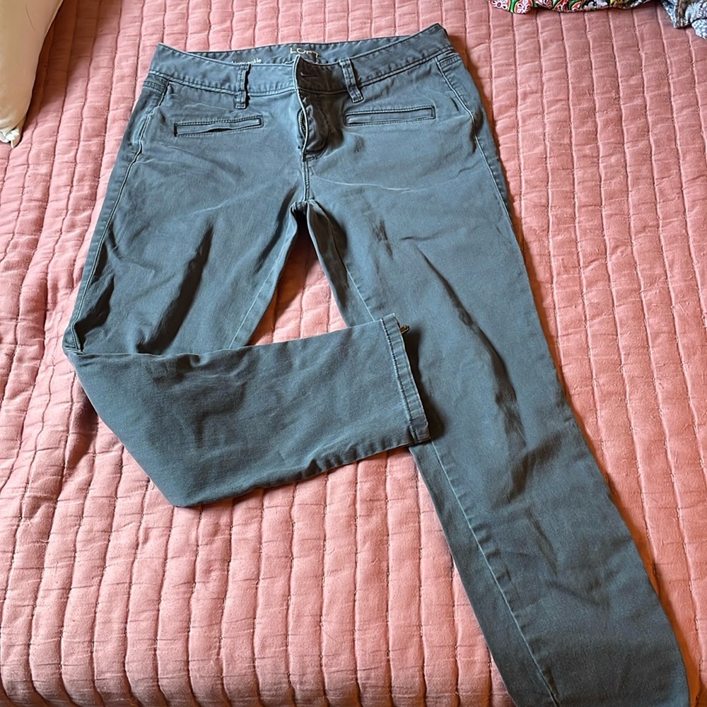 Skinny ankle length pants from Loft